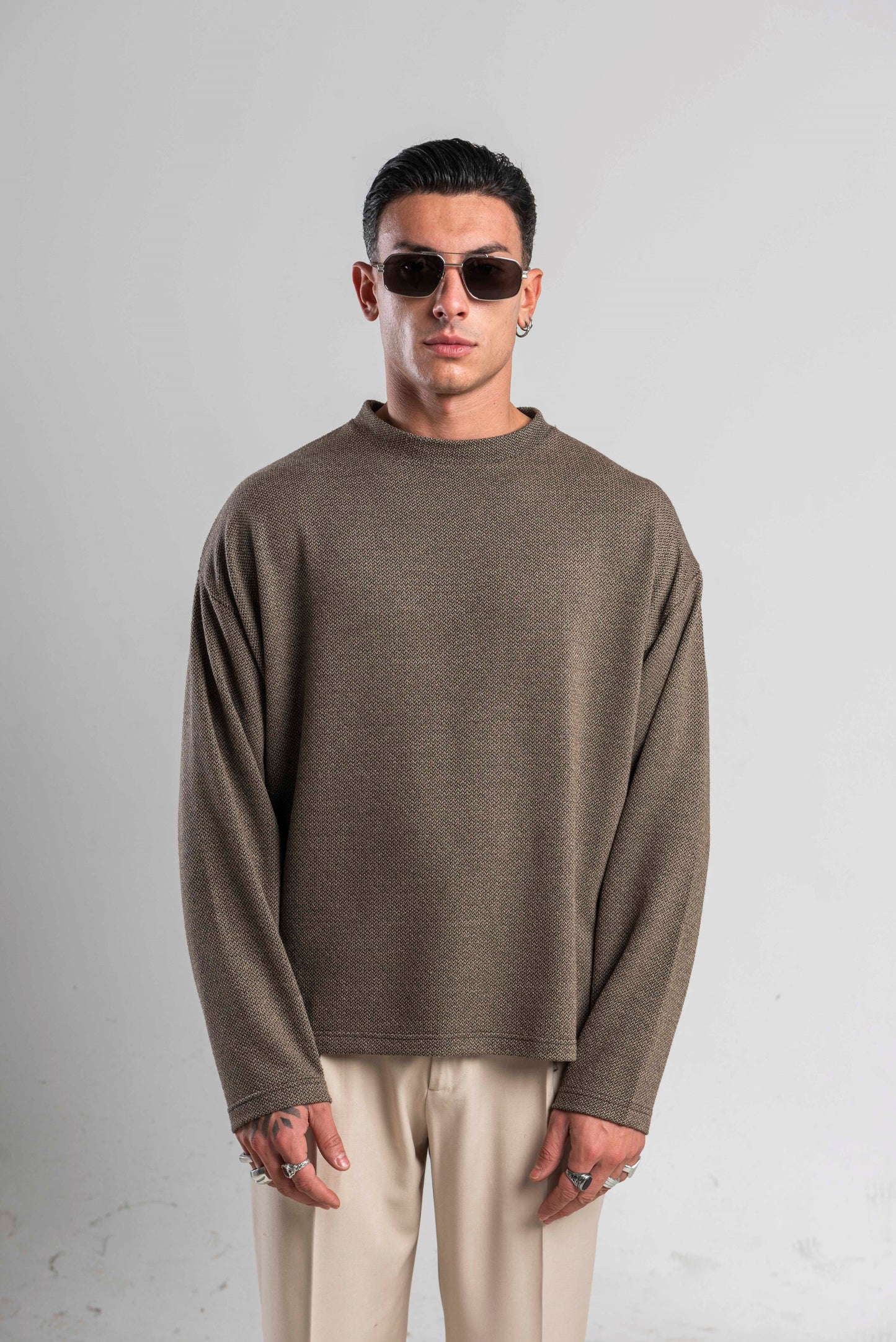 SWEATER CROPPED COT