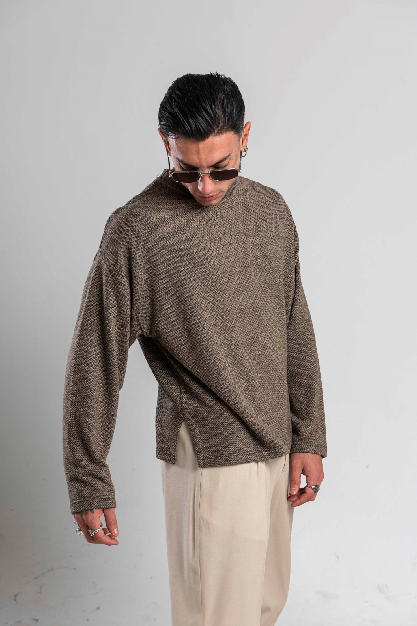 SWEATER CROPPED COT